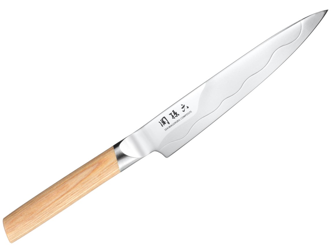 KAI Seki Magoroku Composite-officemesser mit 15 cm langer Klinge ...