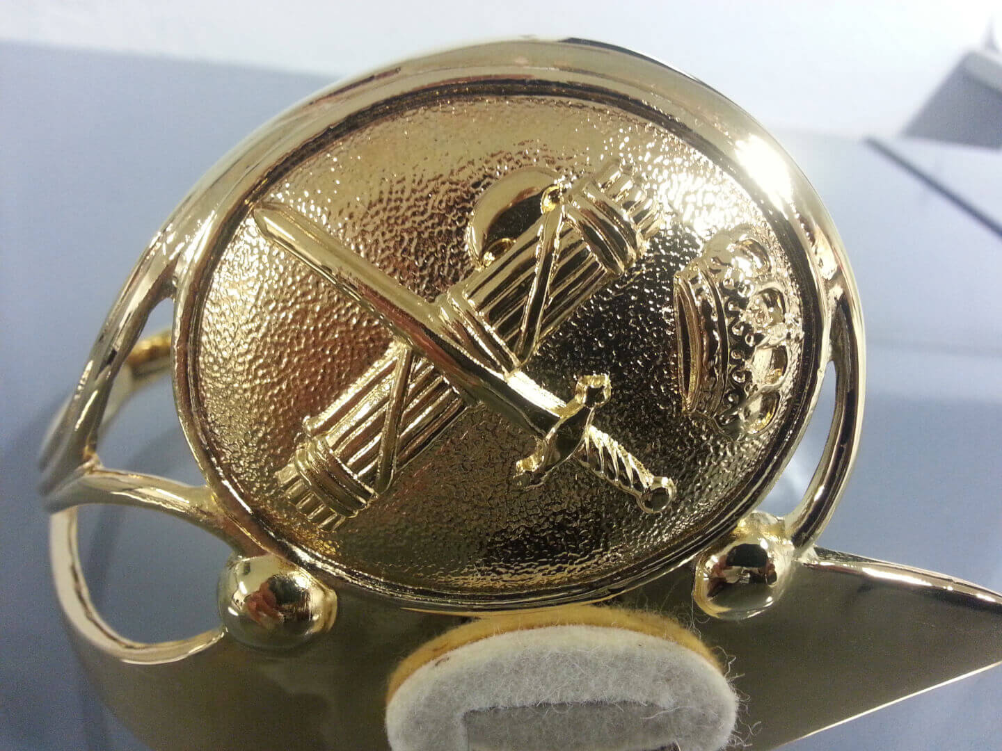 Offizierssäbel der Zivilgarde mit vergoldetem Messinggriff 345030S