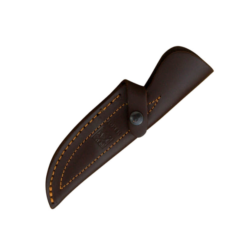 Coltello da caccia Joker Zebra con manico in legno d'ulivo e lama da 11 cm