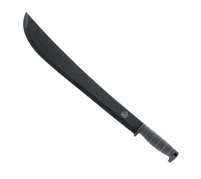 Latin Puma Tec Machete mit 44,1 cm gerader Klinge und schwarzem G...