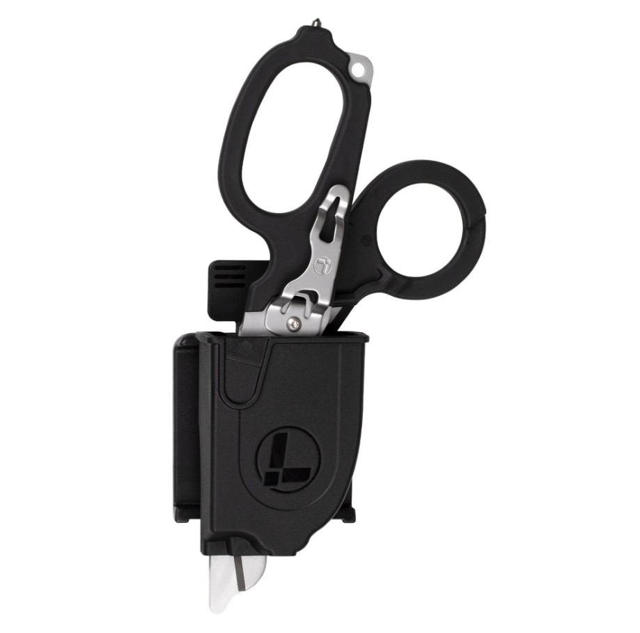 Tijeras multiherramienta Leatherman Raptor Rescue con mango negro