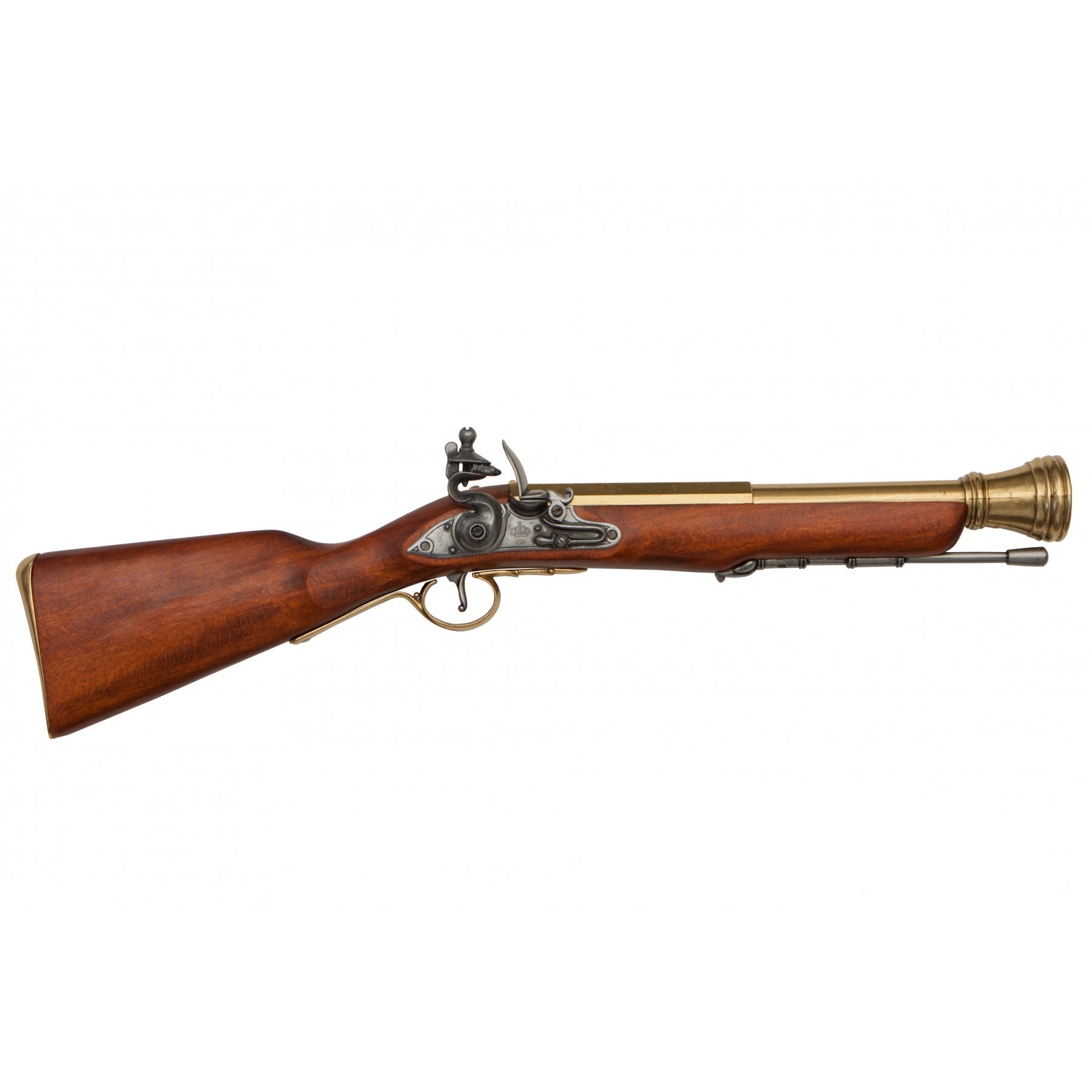 Trabuco pirata, Inglaterra s. XVIII, fabricado en madera y metal ...