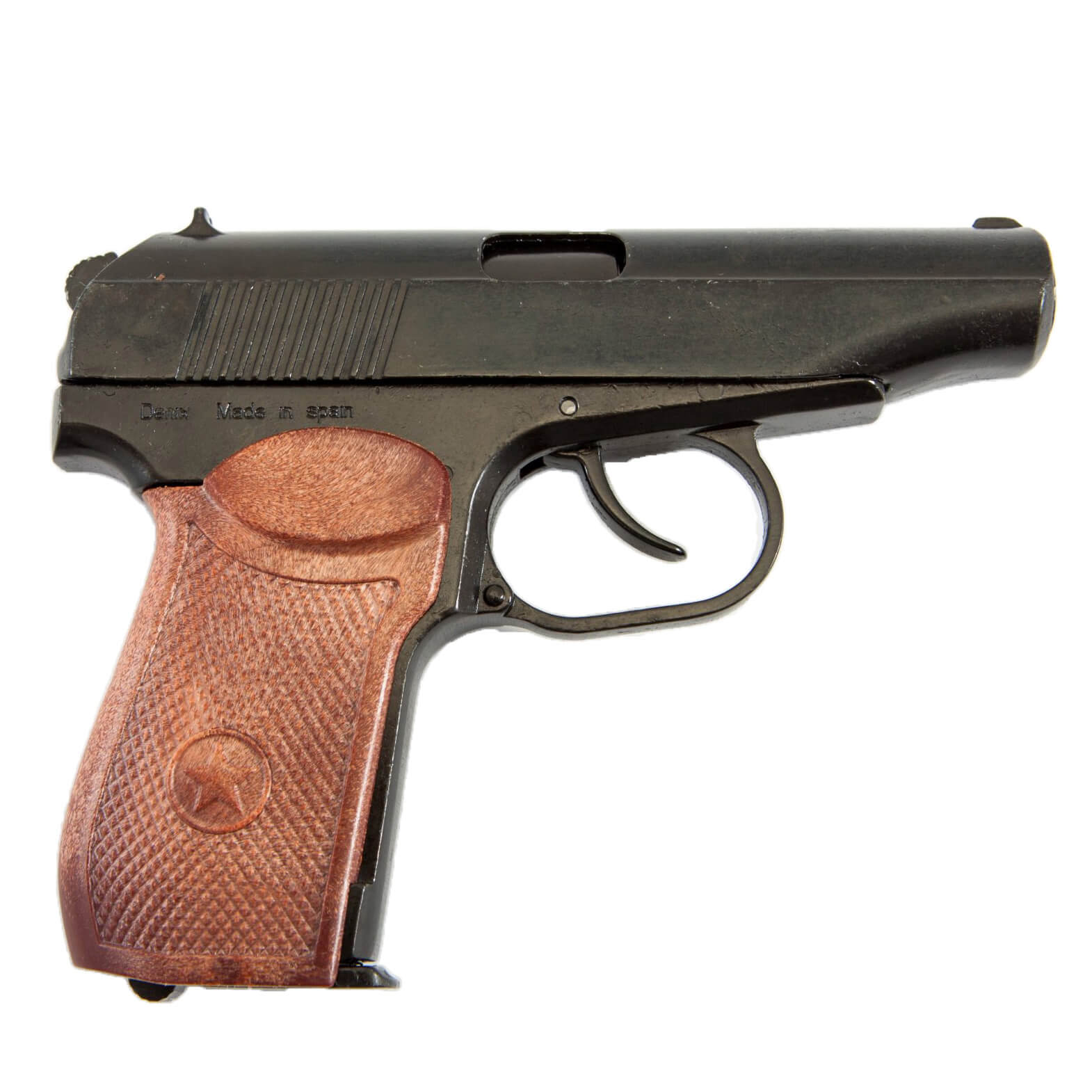 Replika der PM-Pistole, Russland 1955, aus Metall und Kunststoff-Holzimitat