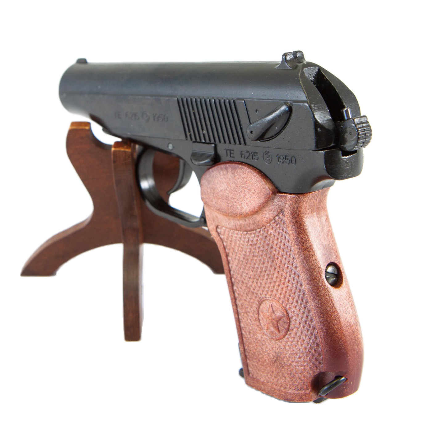 Replika der PM-Pistole, Russland 1955, aus Metall und Kunststoff-Holzimitat