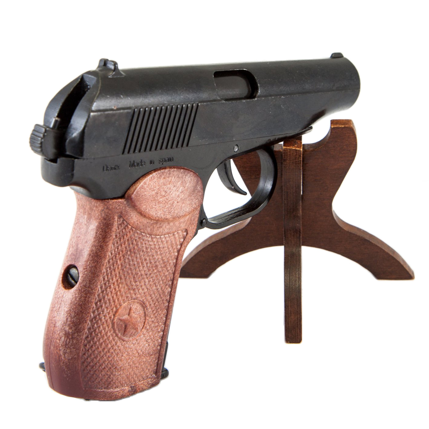 Replika der PM-Pistole, Russland 1955, aus Metall und Kunststoff-Holzimitat