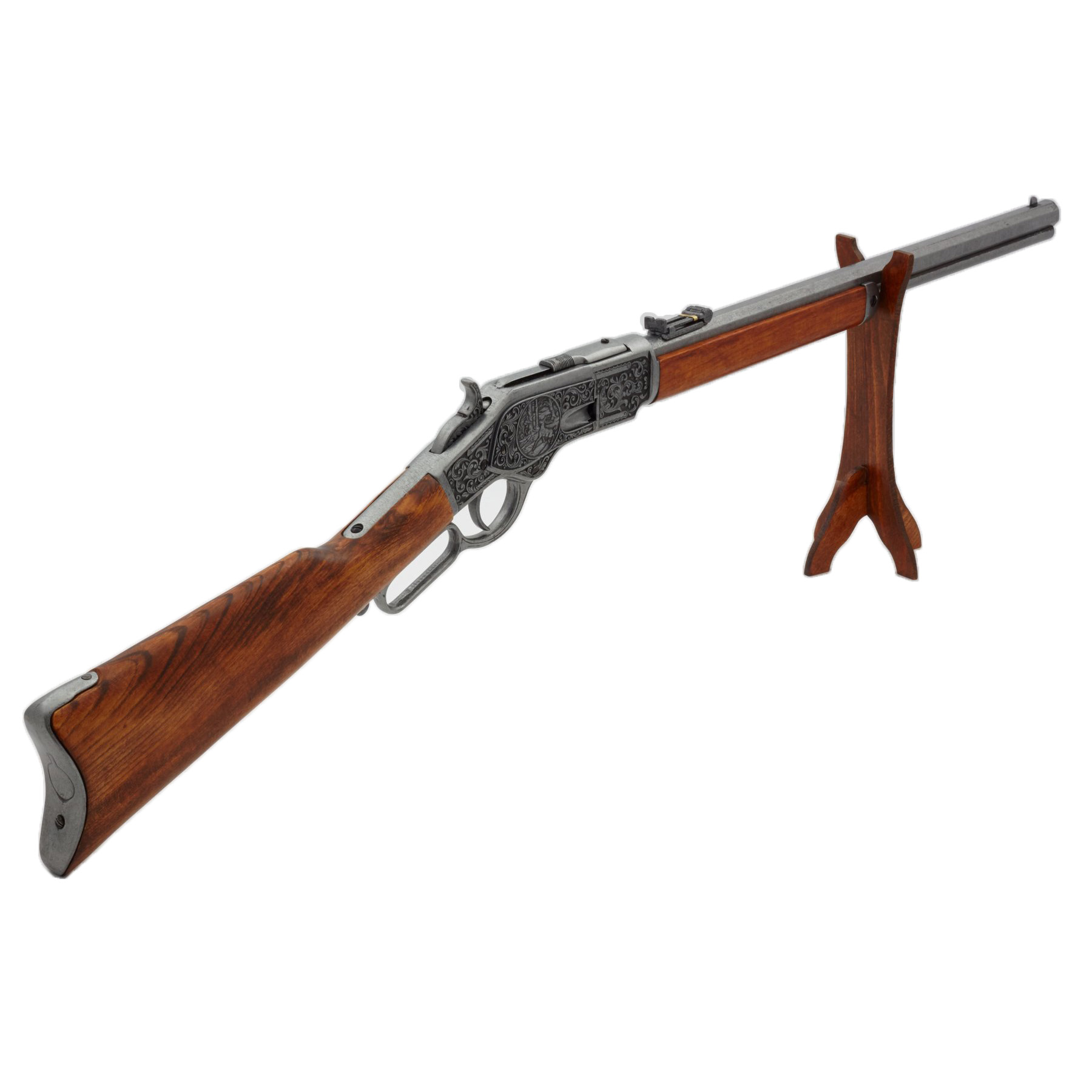 Carabina modelo 73, USA 1873, fabricado en metal y madera