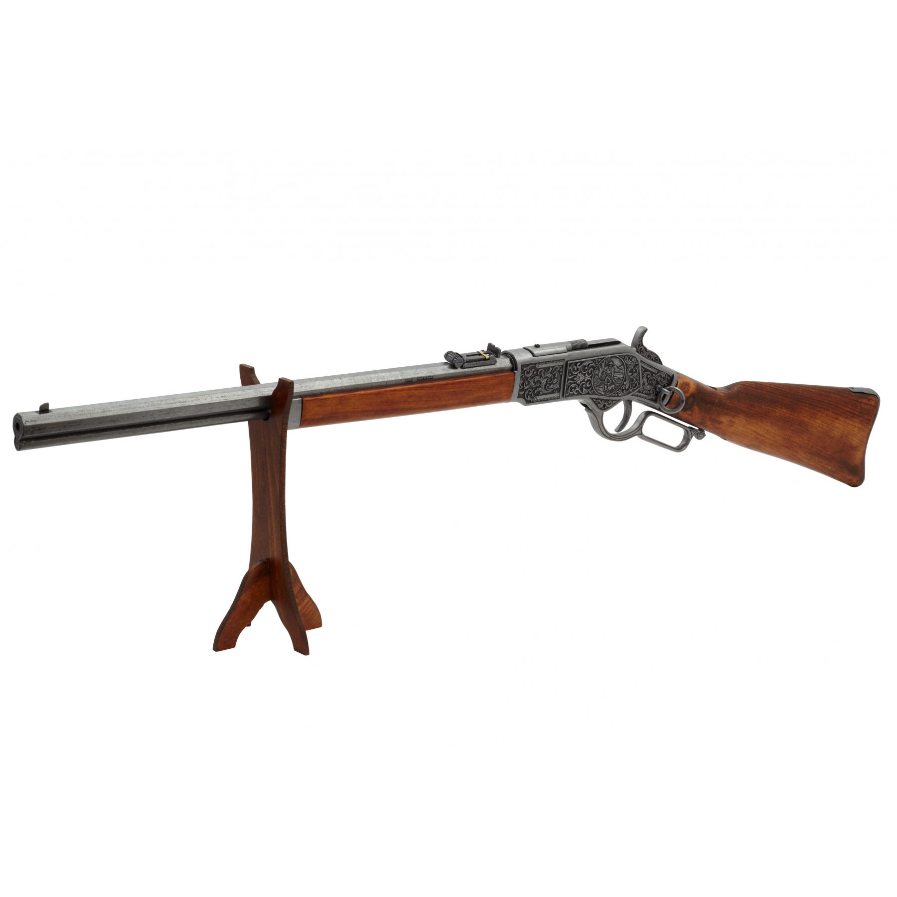 Carabina modelo 73, USA 1873, fabricado en metal y madera