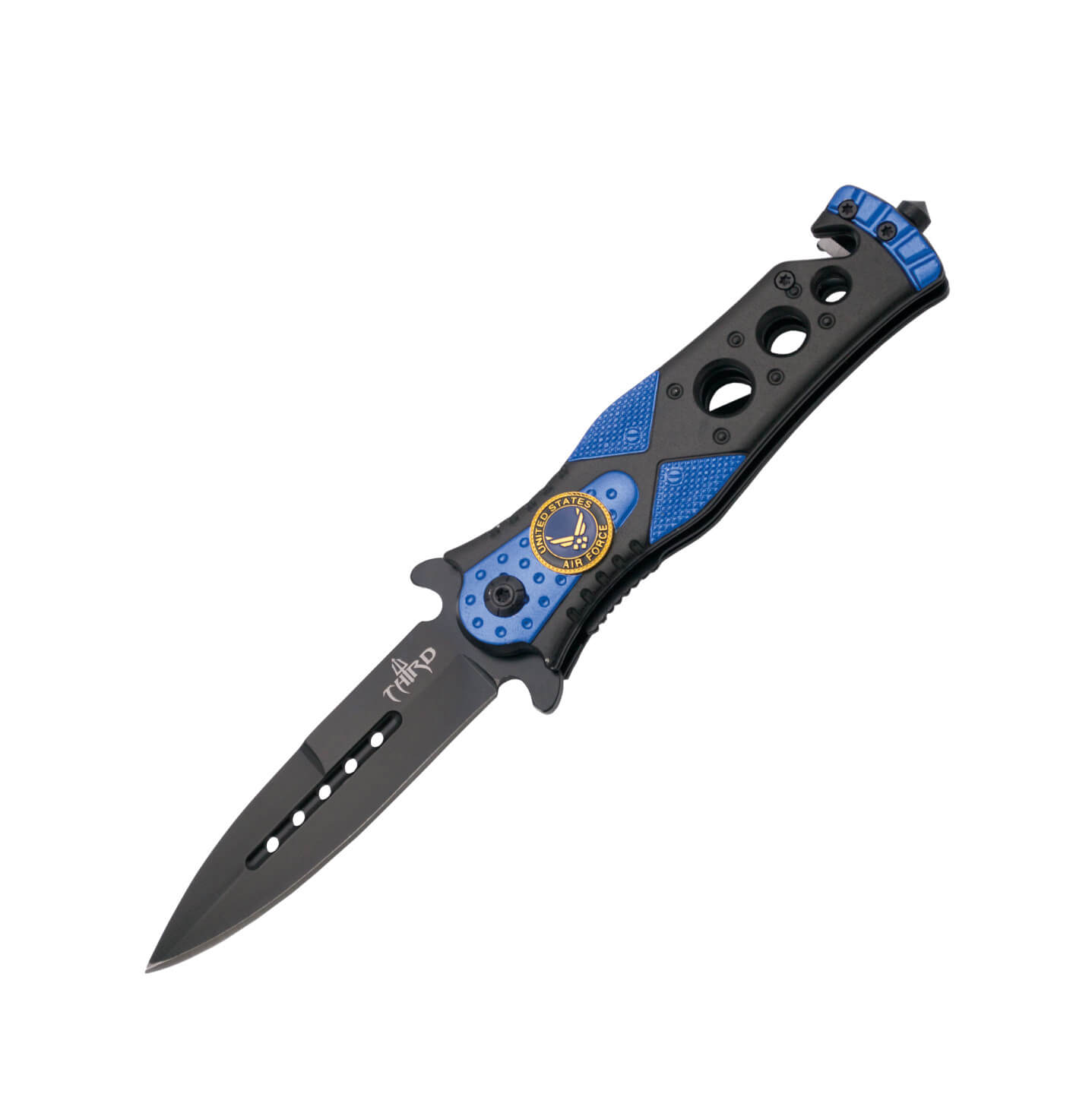 Canivete tático Belt Cutter azul