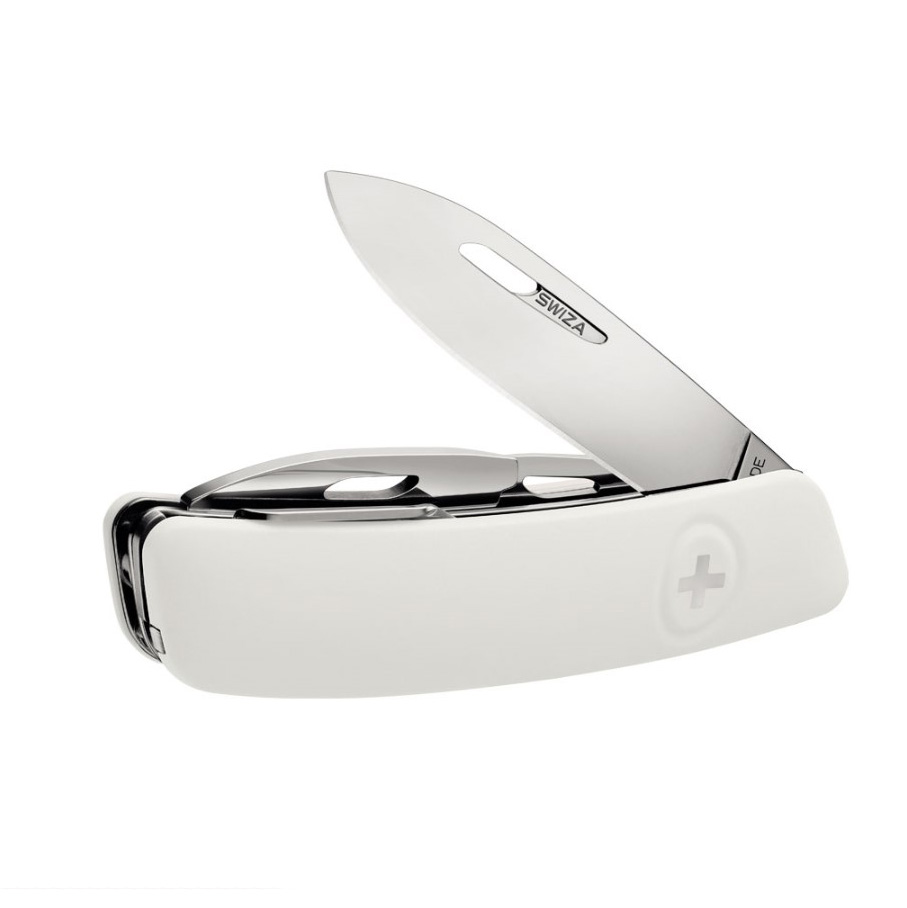 Navaja multiusos Swiza D03 Blanca con 11 funciones