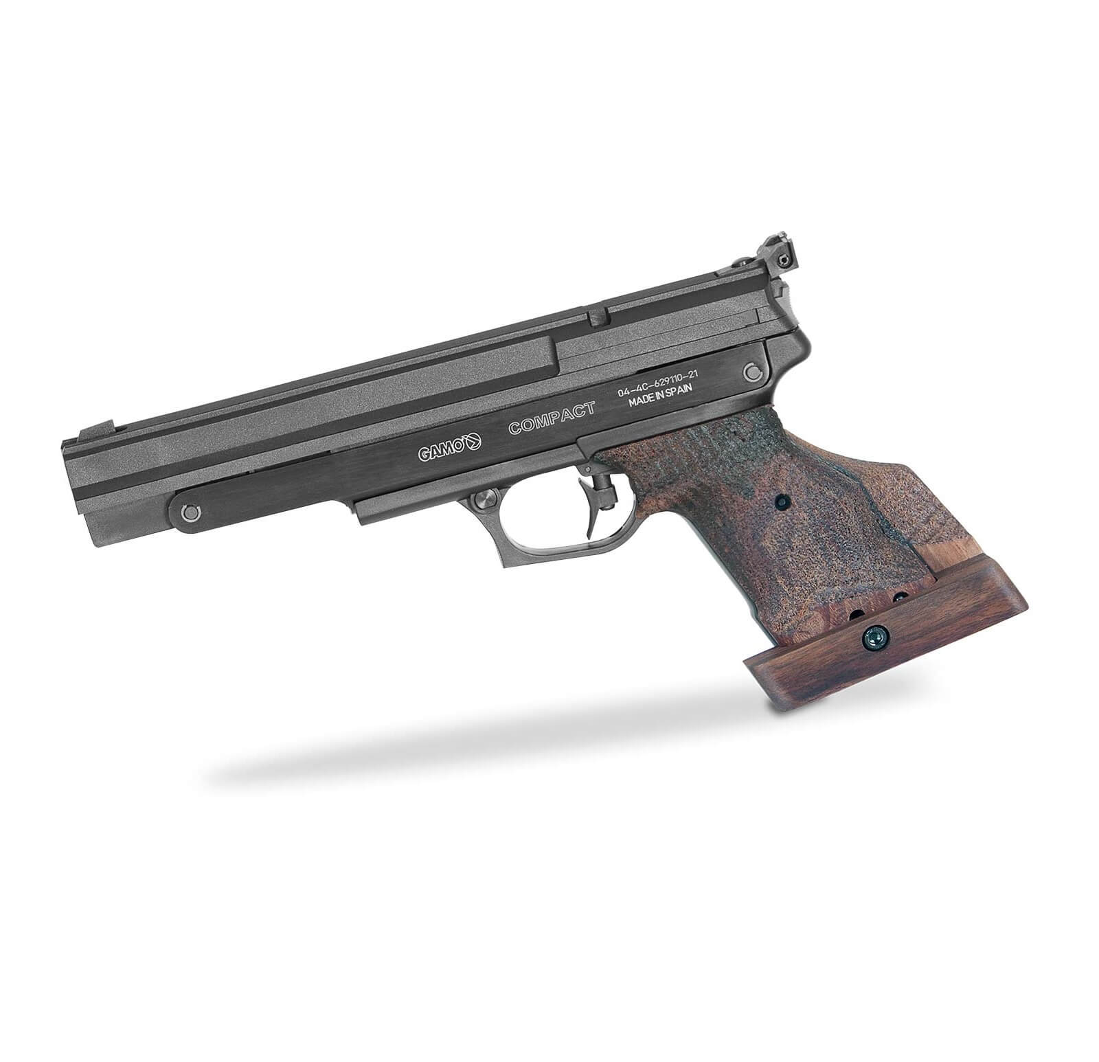 Pistola de ar pré-comprimido Gamo Compact para canhotos com bomba...