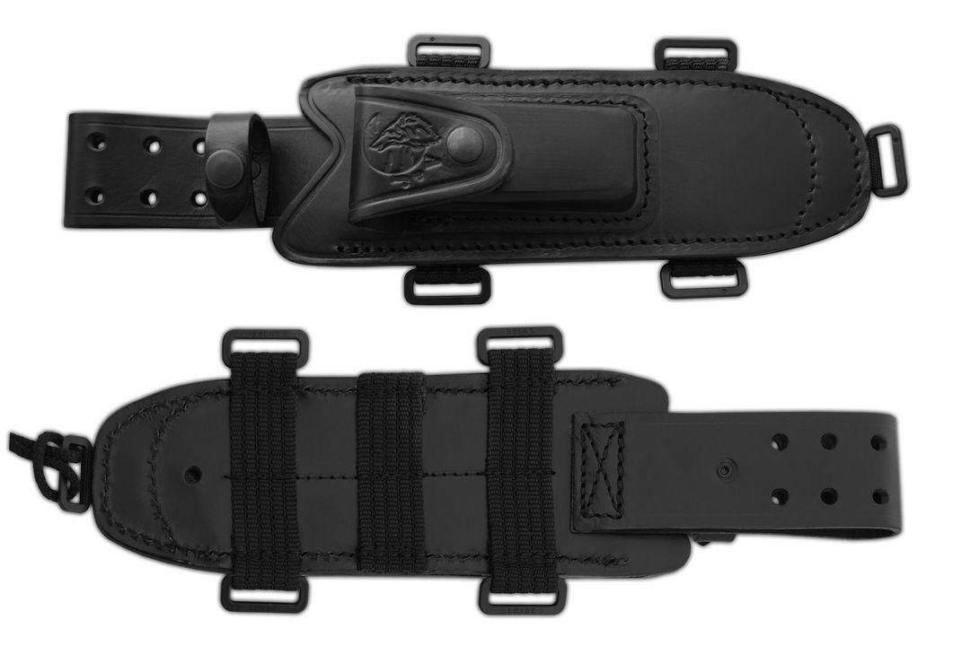 Coltello JV Boel Moel con manico in micarta nera