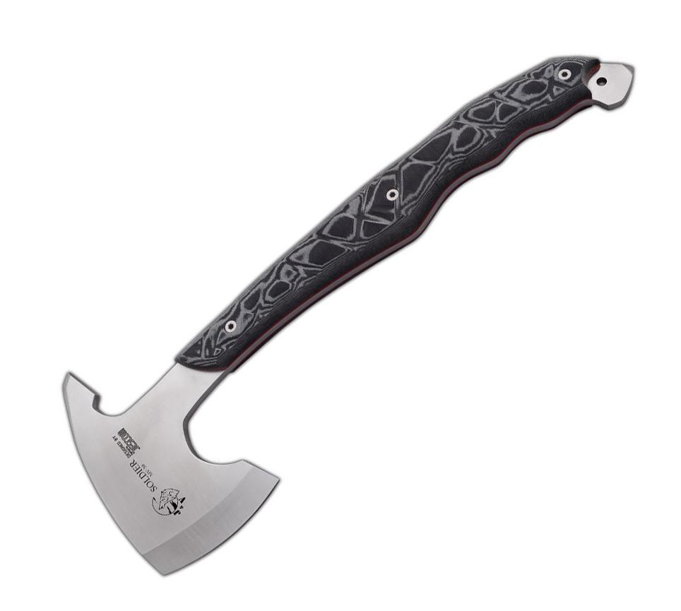 Machado JV Tomahawk com cabo de micarta preto