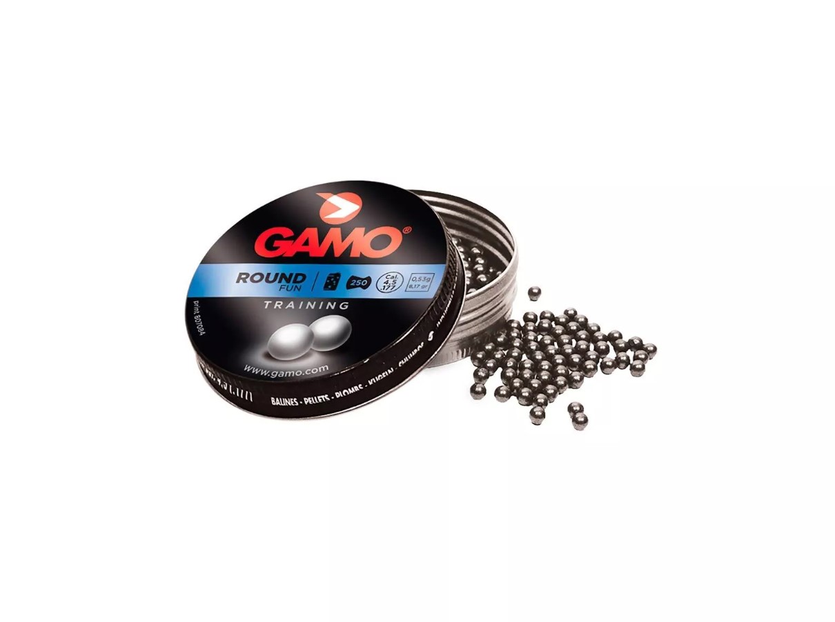 Gamo Pellets Metallkugel 4,5 mm 250 Stück