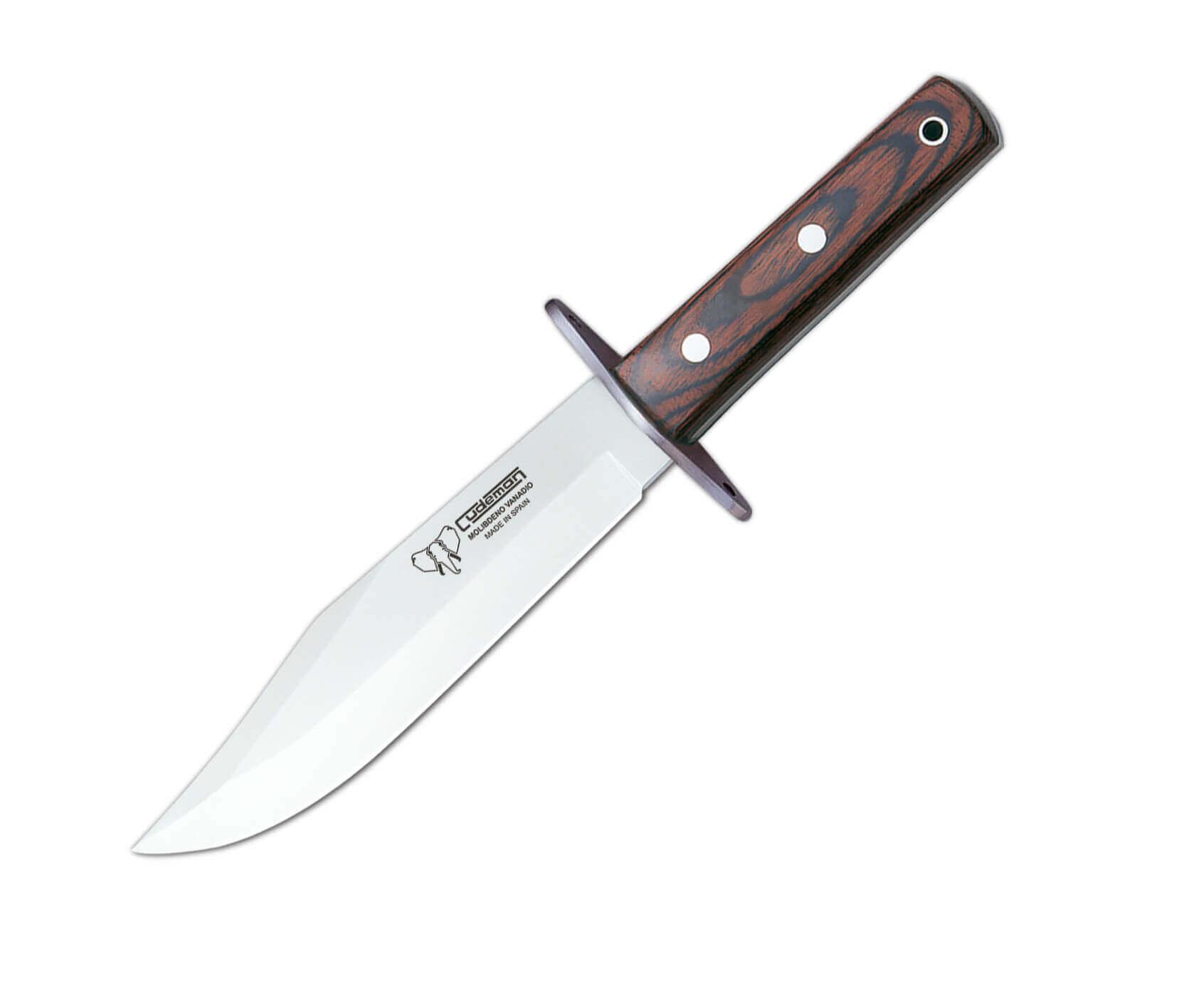 Cudeman Bowie 107-R con mango de estamina y hoja de 20 cm