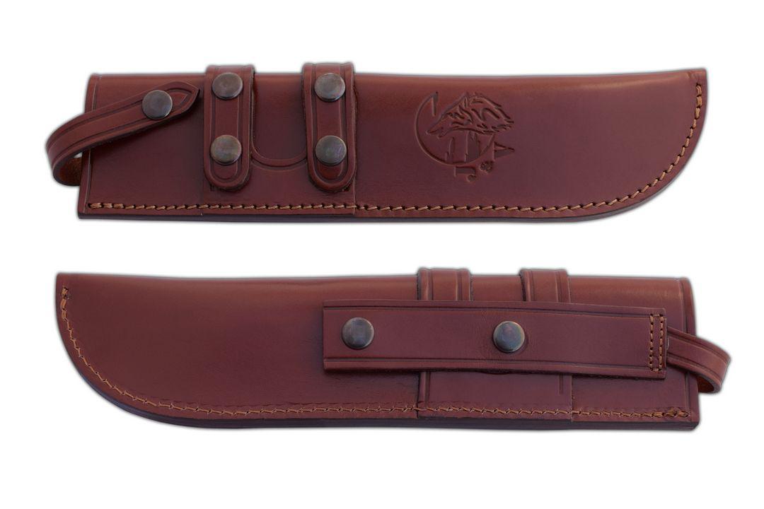 Faca JV Bowie com cabo de madeira cocobolo