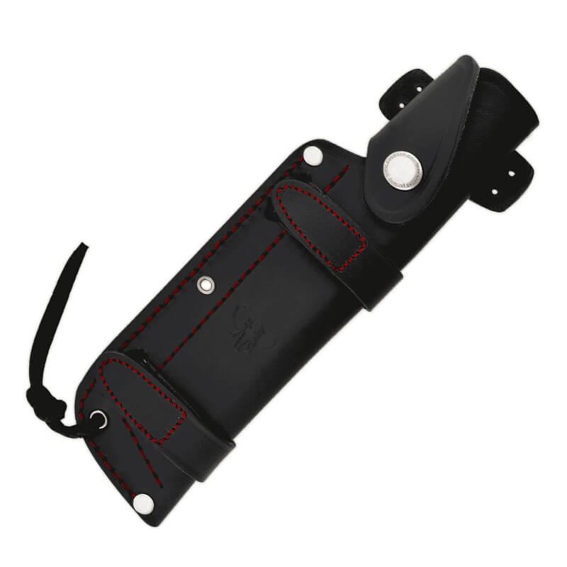 Faca ENTRESIERRAS em aço MOVA, cabo em micarta preta