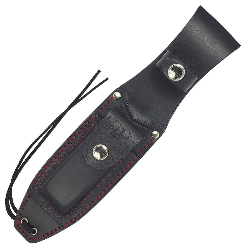 Couteau de survie Cudeman Boina Verde Cadete micarta noir kit complet