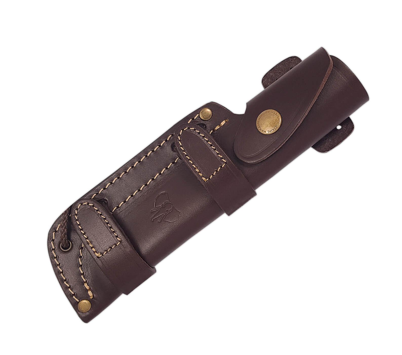 Coltello da sopravvivenza modello Fab I. Manico in cocobolo lucido. Acciaio Boehler N695