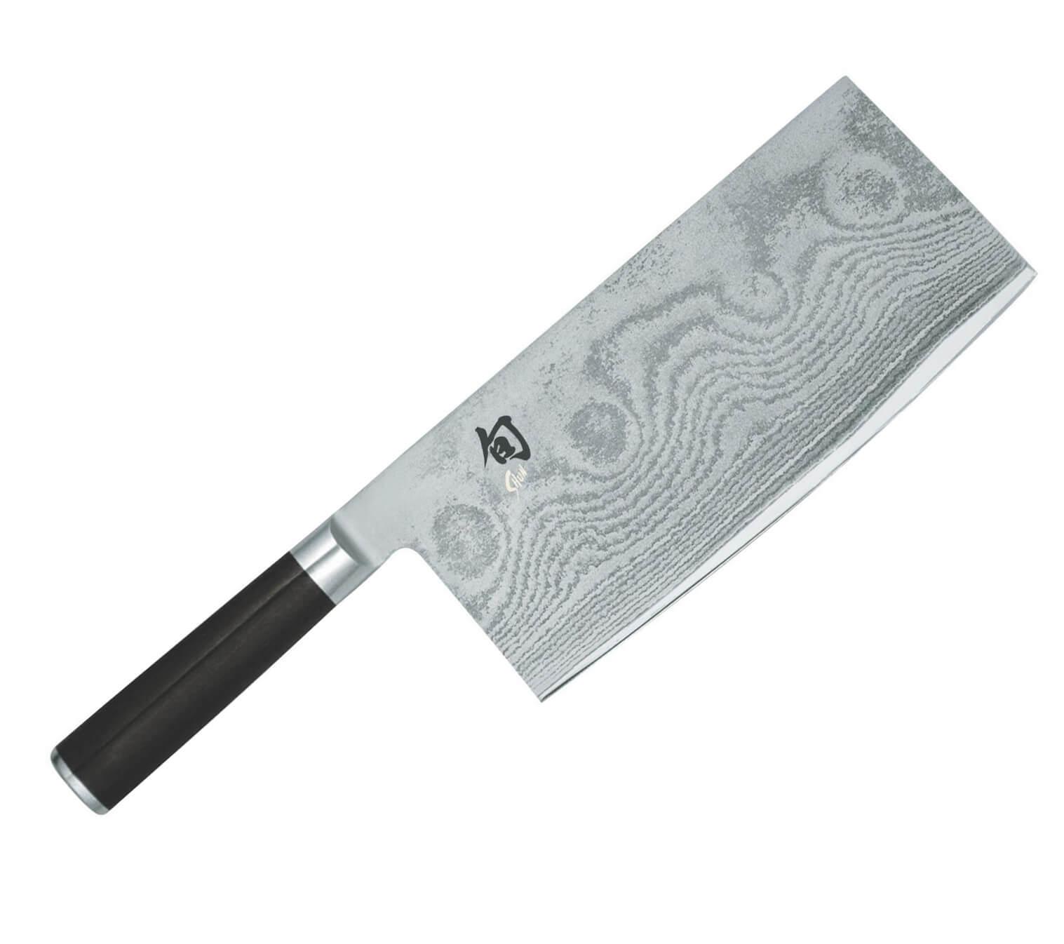 Kai Shun Klassisches Chinesisches Damastmesser mit Pakka-Holzgrif...