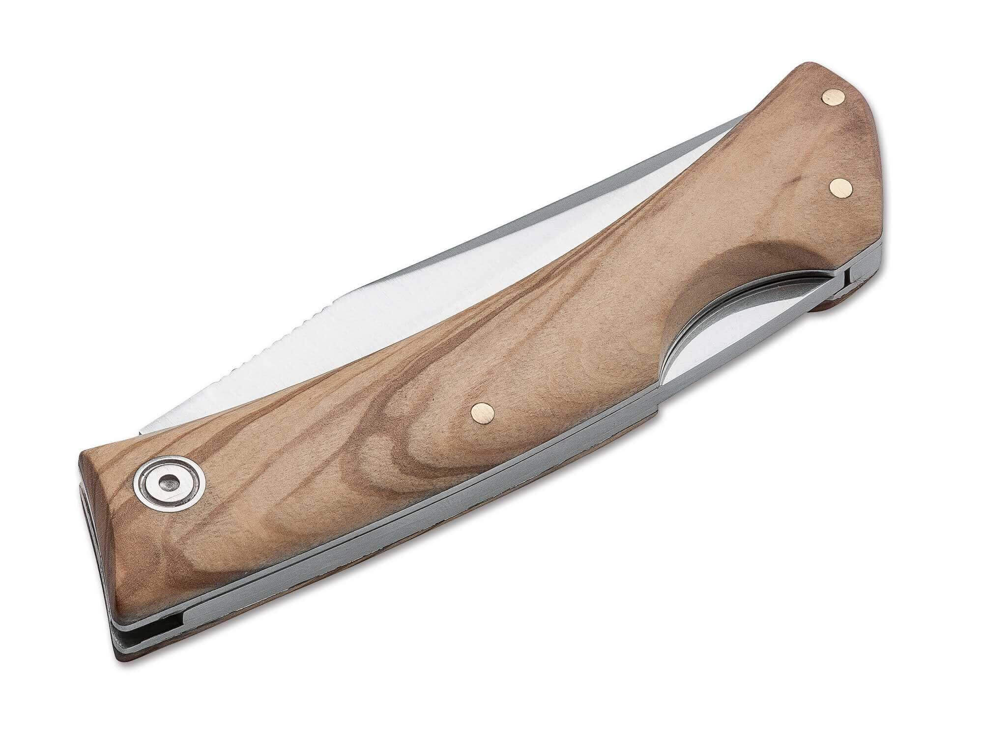 Taschenmesser Muela ZX 8OL mit Olivenholzgriff