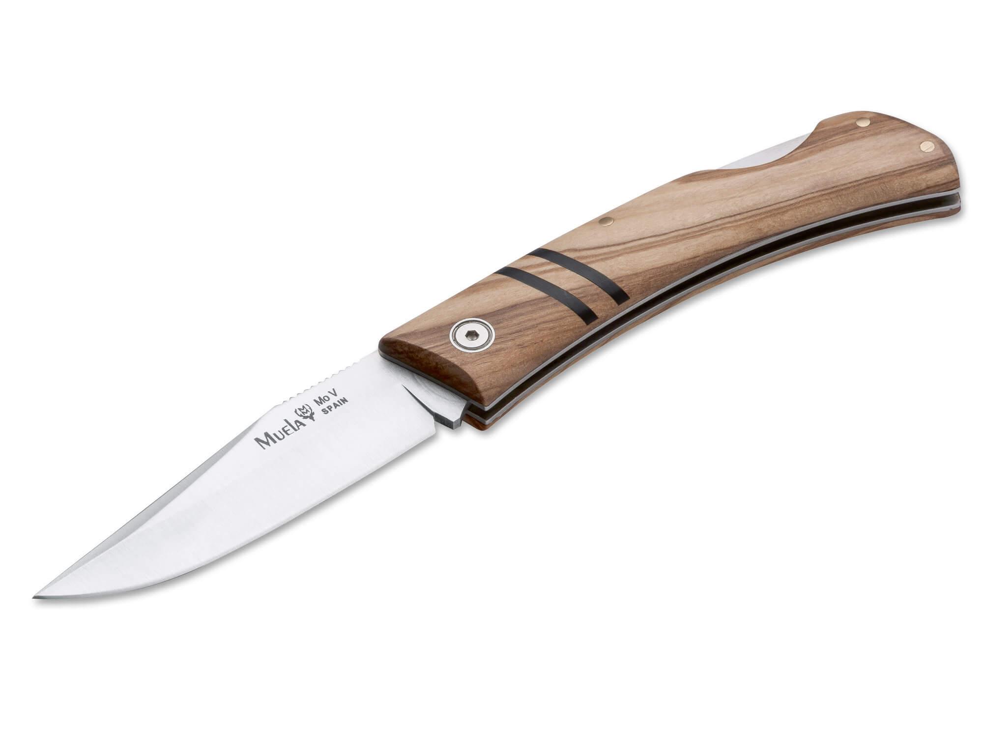 Taschenmesser Muela ZX 8OL mit Olivenholzgriff