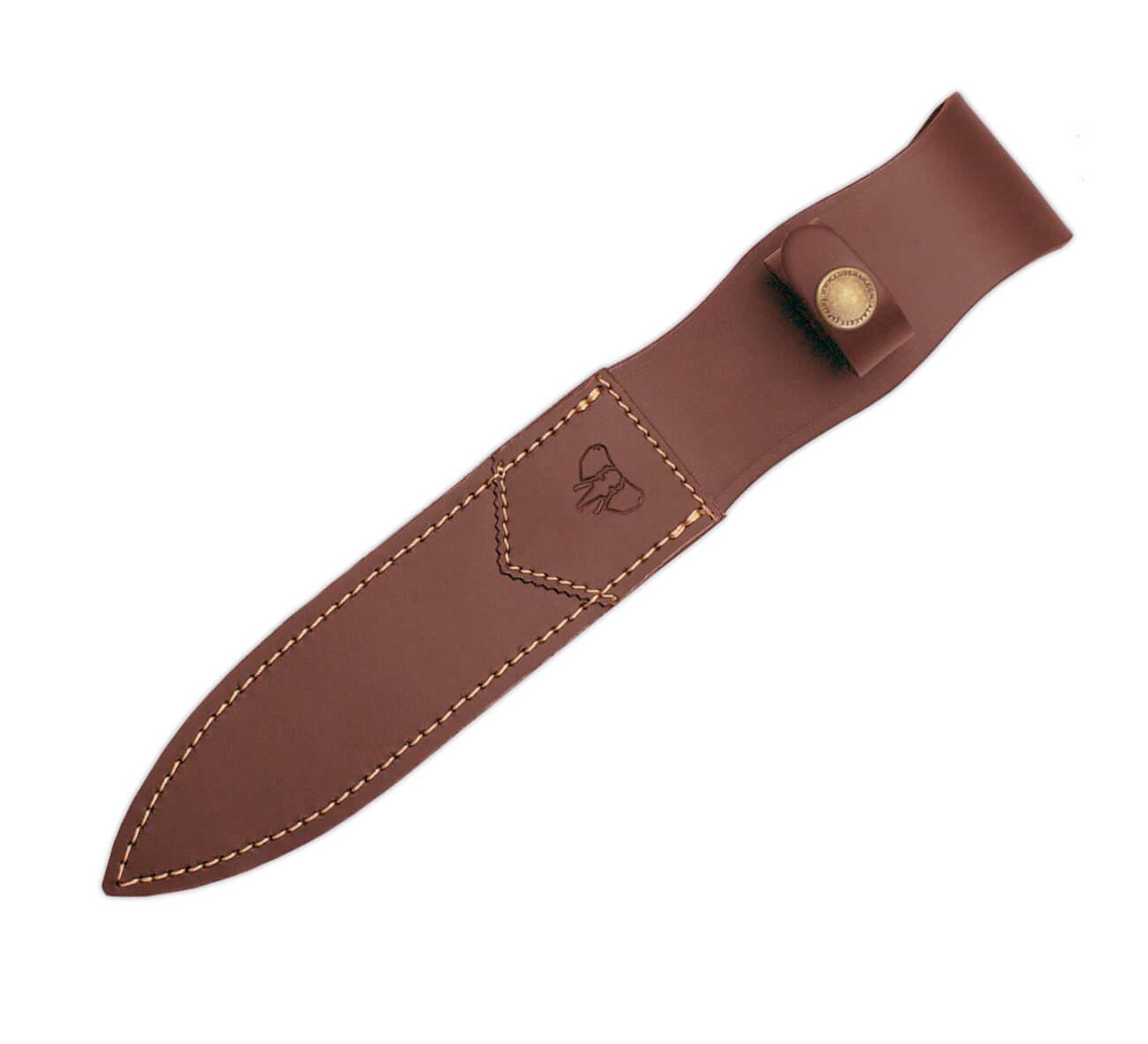 Adaga do Monte Cudeman. Punho de veado polido. Lâmina 16,5 cm.