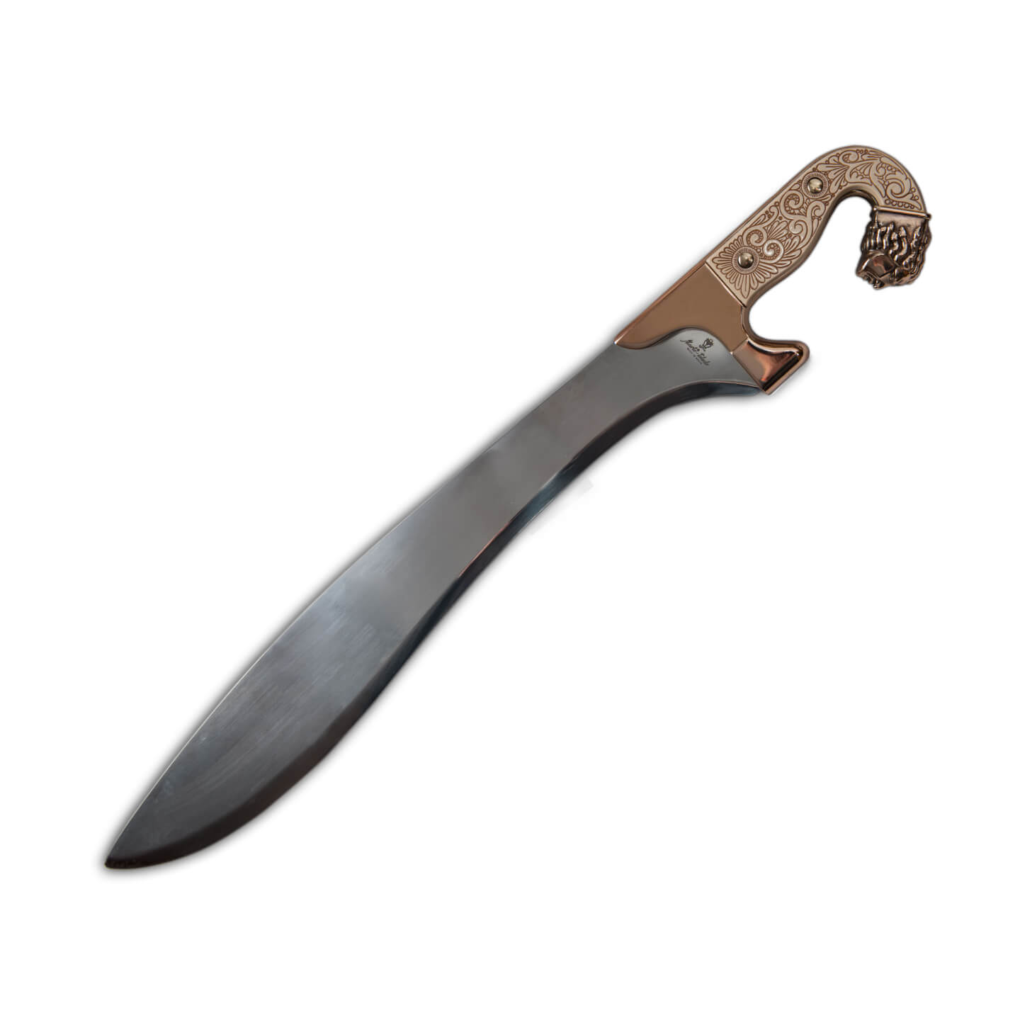 Iberische Falcata mit Griff aus Bronze und Elfenbeinimitat Marto ...