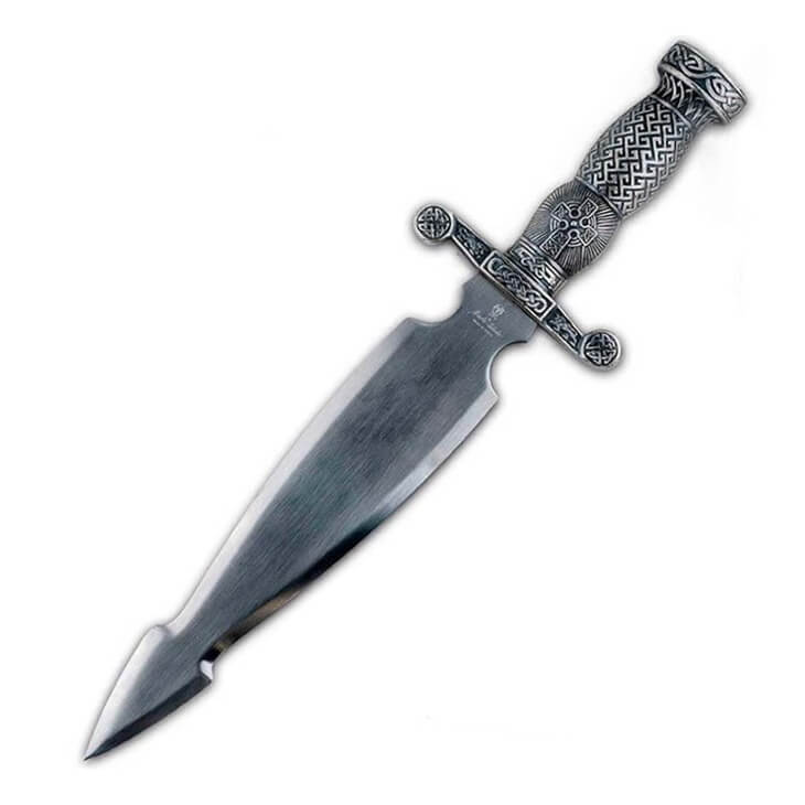 Keltischer Dolch mit Silberfinish Marto 730