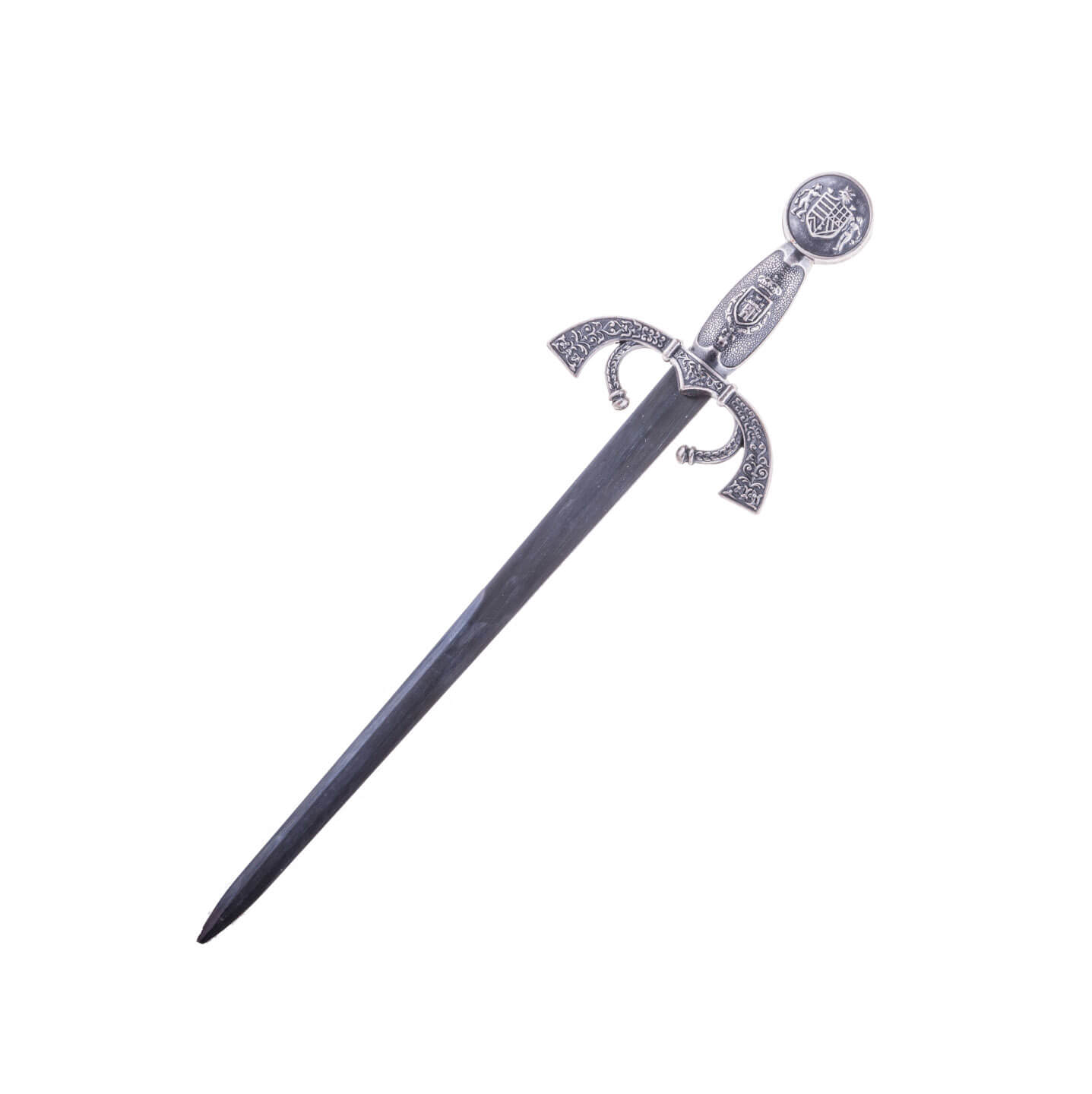 ouvre-lettre épée de Grand capitaine finition argentée Marto 8214