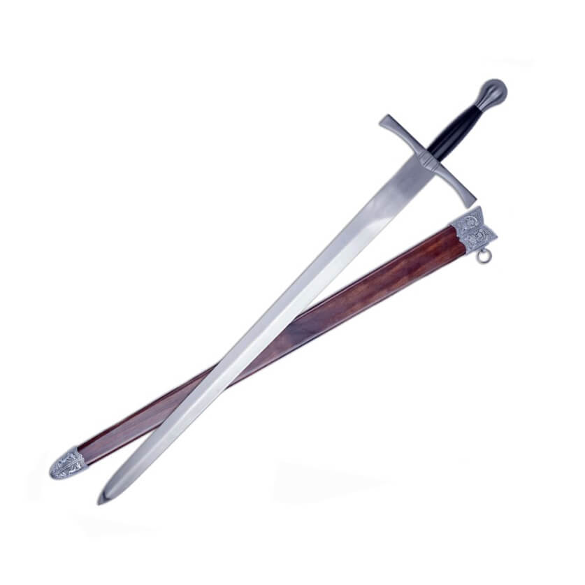 Funktionelles mittelalterliches Schwert mit Marto 742-Scheide