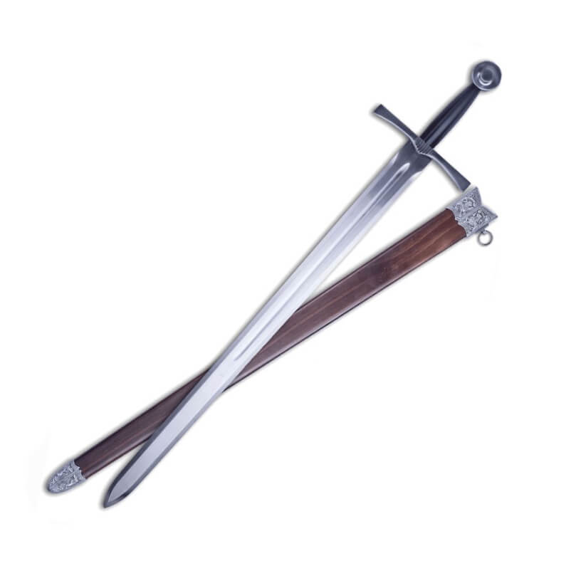 Funktionelles mittelalterliches Schwert mit Marto 743-Scheide