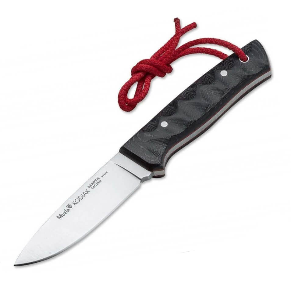 Muela Kodiak Einsatzmesser mit Klinge aus Sandvik-Stahl und Griff...