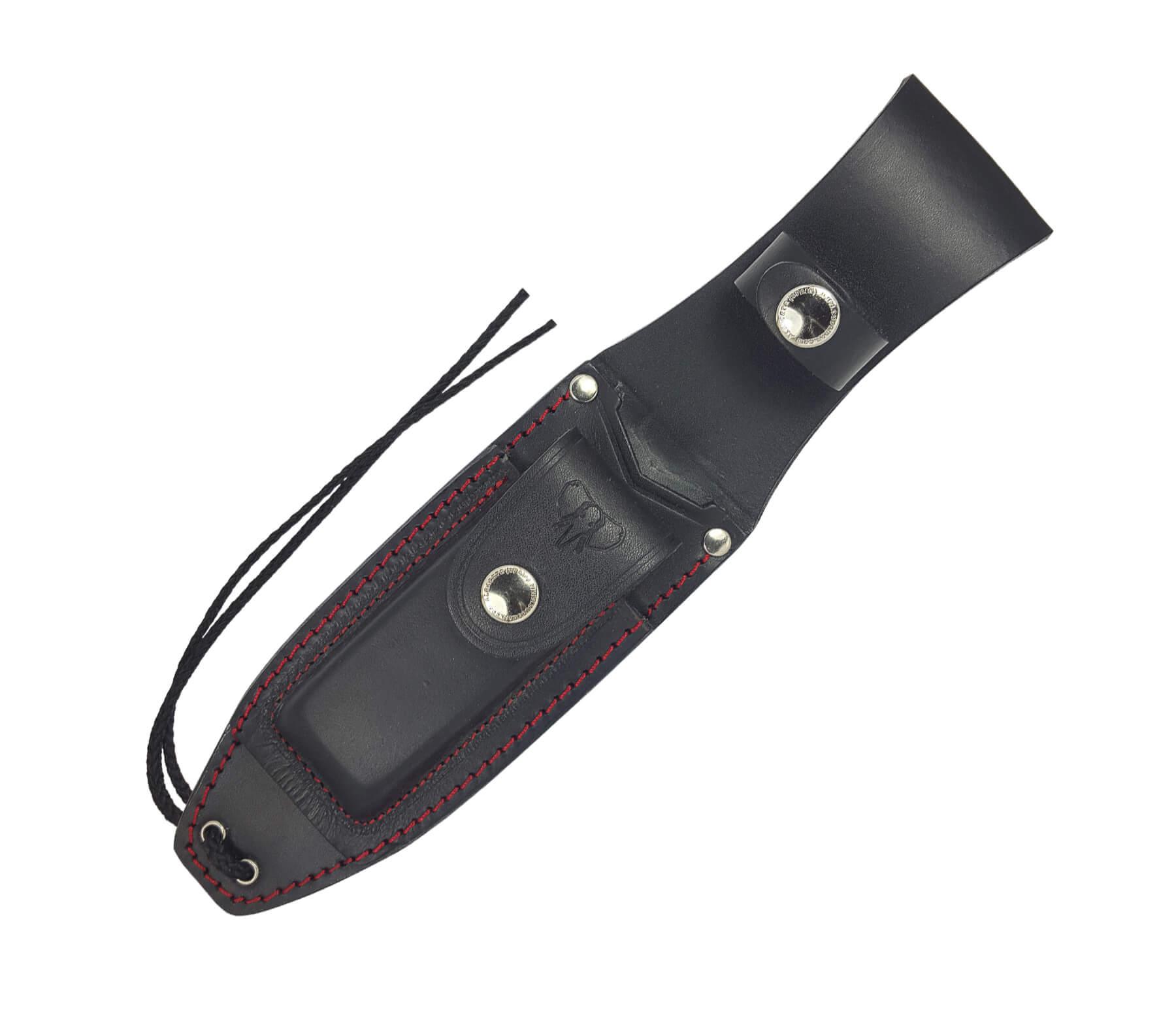 Boina Verde Cadete Messer schwarzer Micarta Griff Schwarz beschichtete Klinge mit Kit.