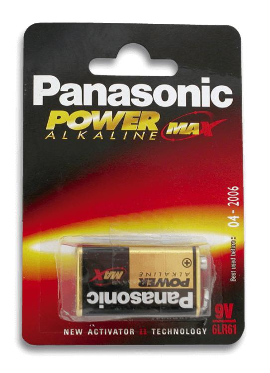Batterie Panasonic 6LR61 9 V