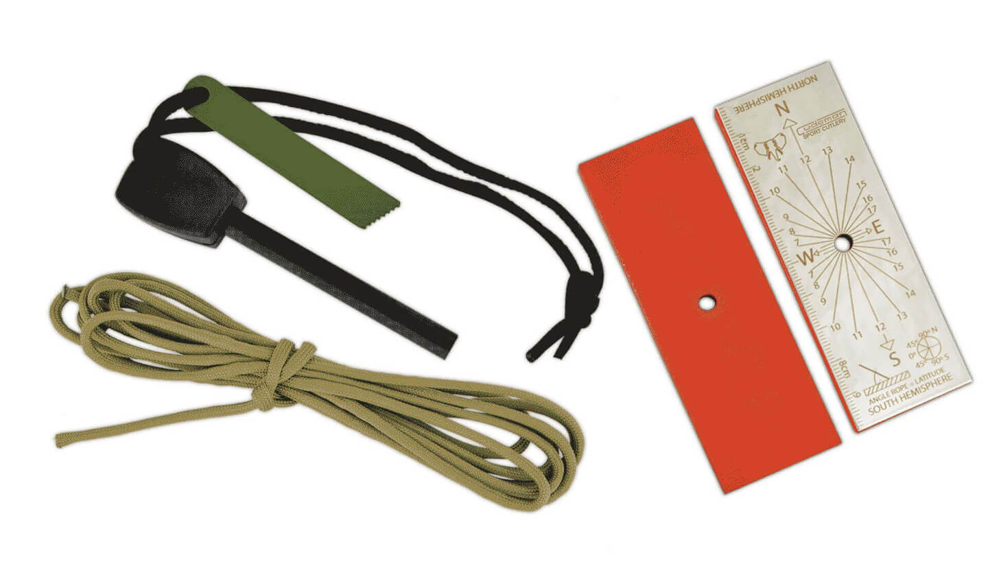 Coltello Cudeman MT5. Manico in noce lucido. Acciaio Böhler N-695. Custodia in pelle. Kit completo