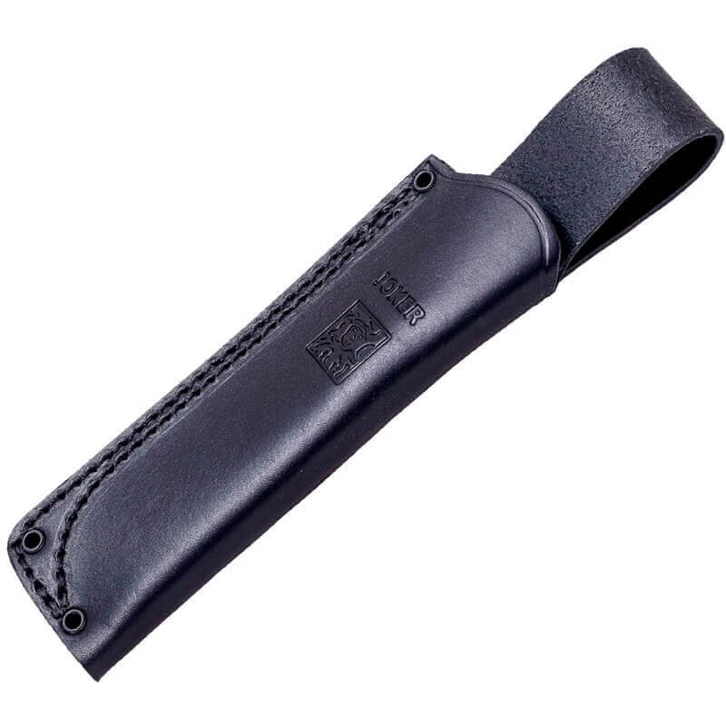 Joker BS9 Lynx avec manche en micarta noir et fourreau en cuir