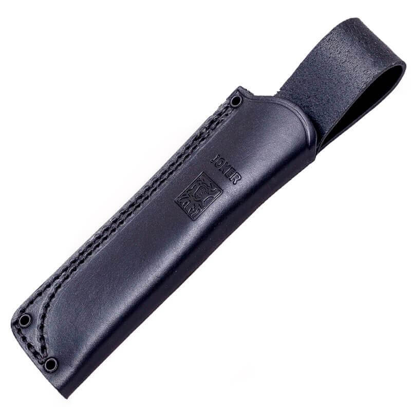 Joker BS9 Lynx con impugnatura in micarta arancione e fondina in pelle