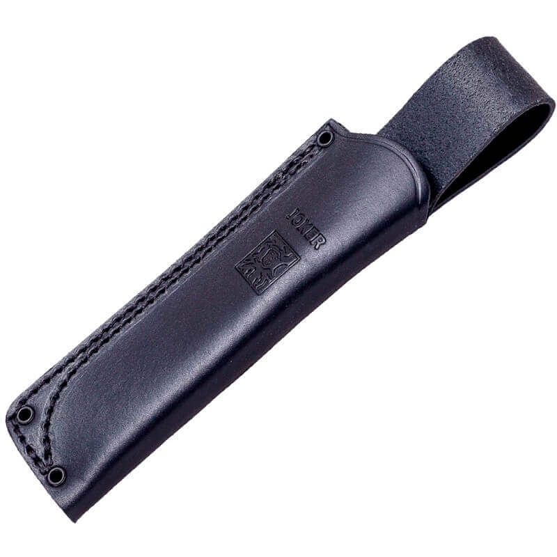 Couteau de bushcraft Joker BS9 Ursus avec manche en micarta noir et lame Böhler N695