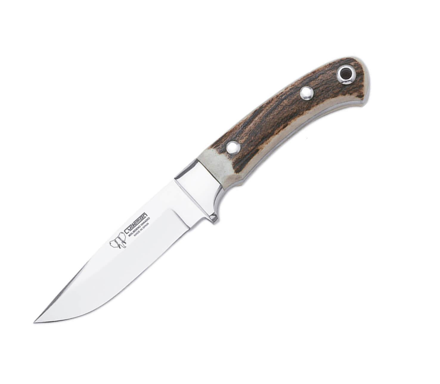 Cudeman Special Ket Jagdmesser mit Hirschgeweihgriff und 10 cm Klinge