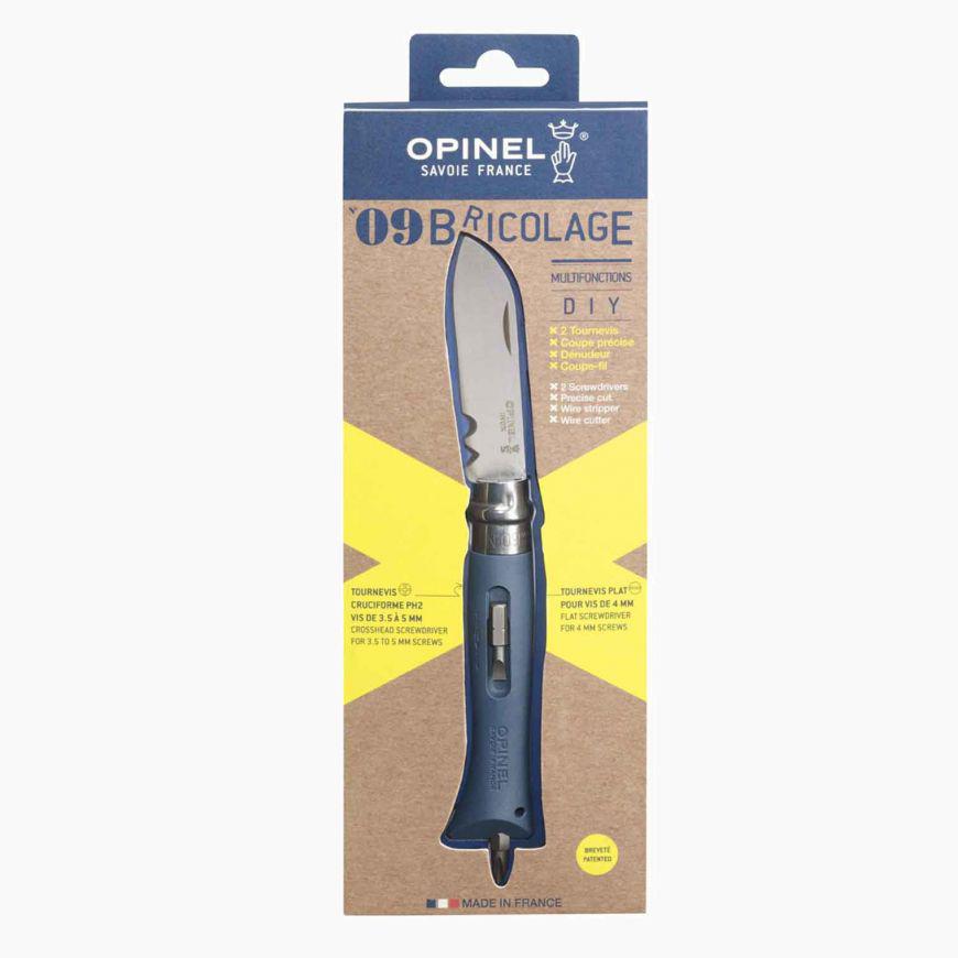 Opinel Nº9 Blister 12 Taschenmesser 6 gelb + 6 grau