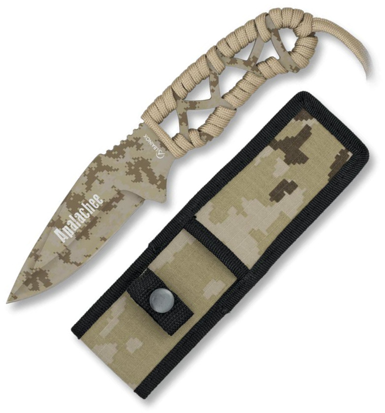 Albainox Apalachee arid camo taktisches Messer mit 8,3 cm langer ...