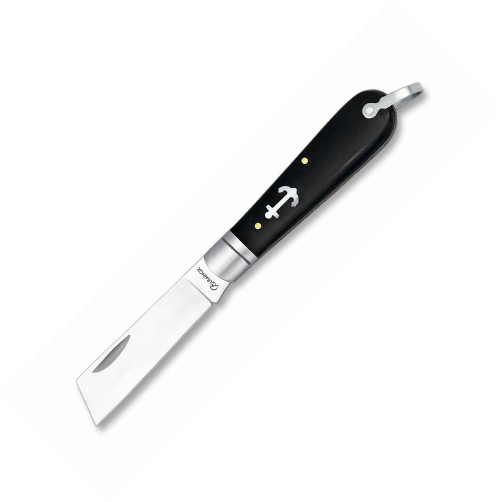 ALBAINOX Sailor penknife with ABS handle, steel ferrule and 7 cm ...