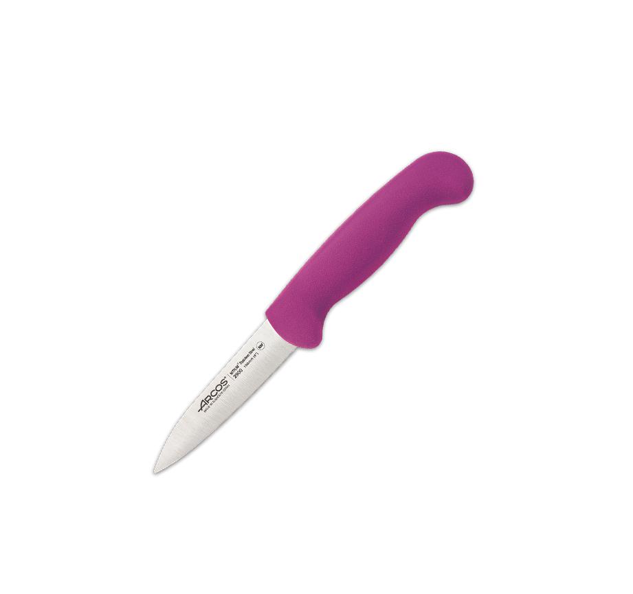 Cuchillo mondador Arcos 2900 con mango fucsia