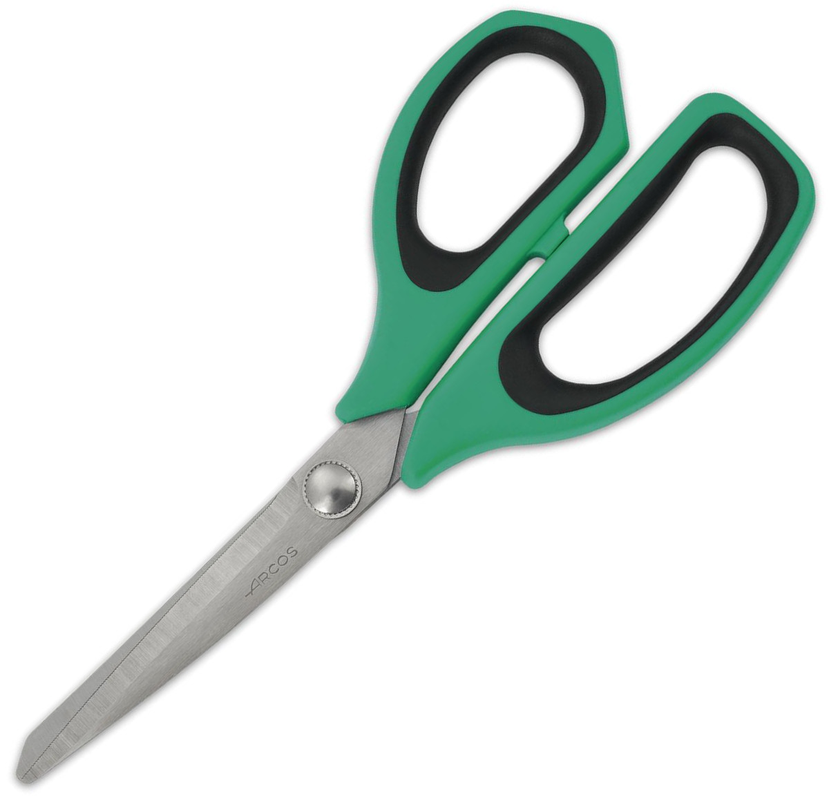 Arcos tesoura de cozinha preto e verde 215 mm série prochef