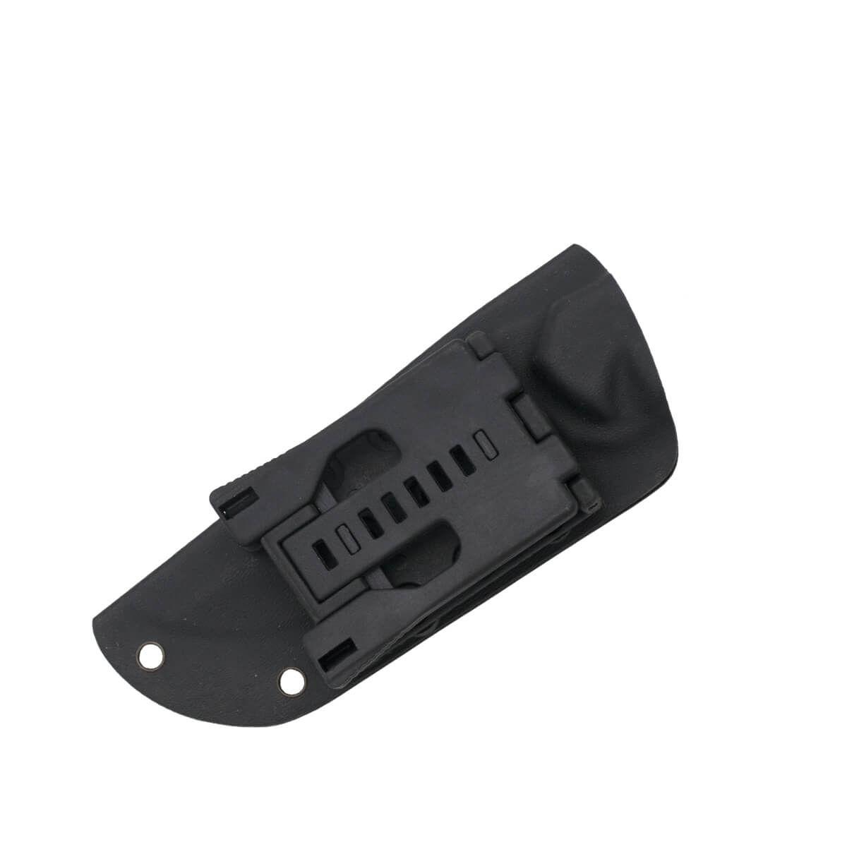 Taktisches Messer mit grauer Titanklinge und schwarzem G10-Griff